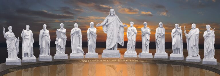 Jesus+12apostles